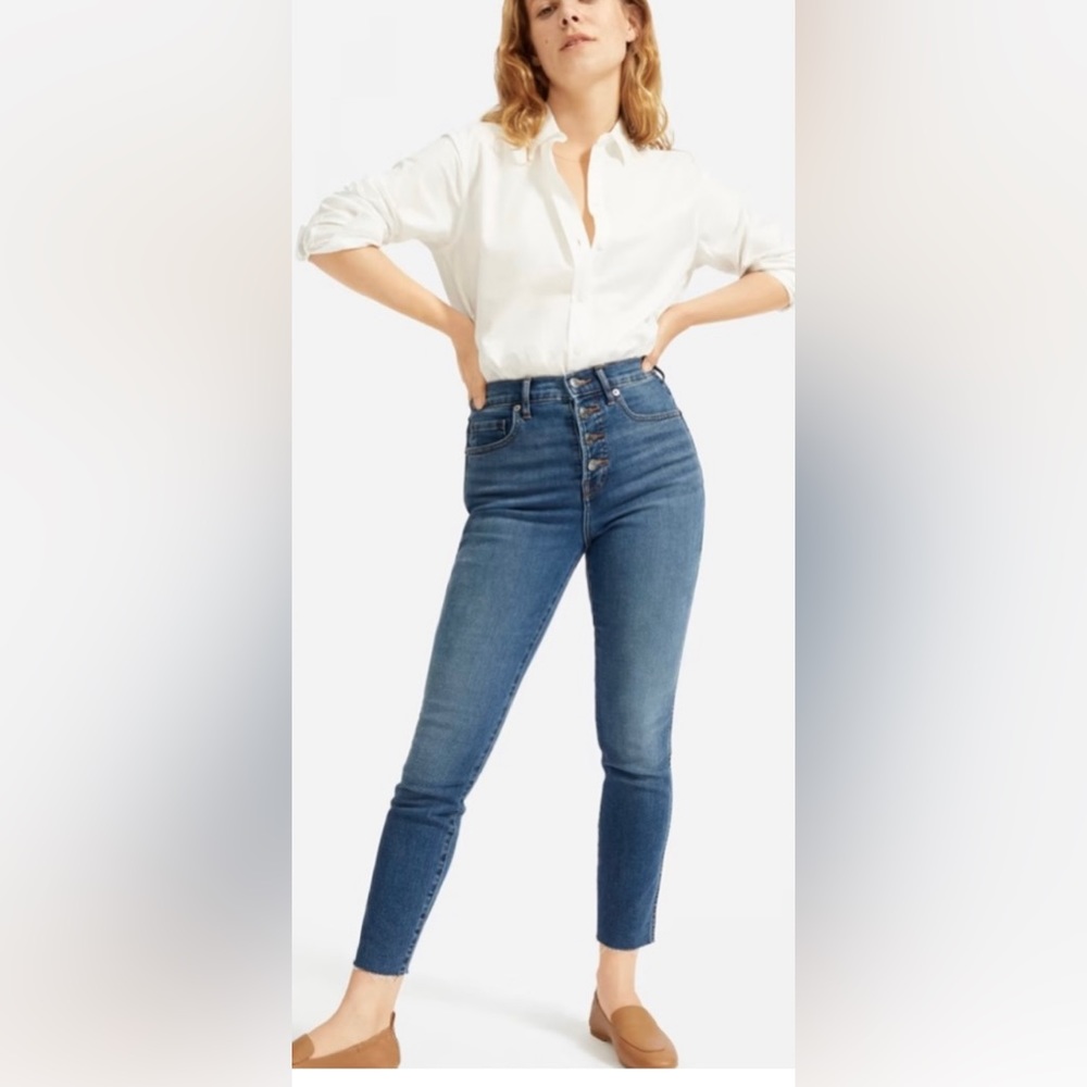 Everlane Jeans The‎ Vintage Skinny Jeans Women’s Sz 30 Ankle Inseam 26” Rise 12”